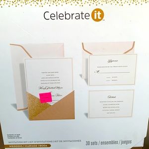 celebrate it wedding invitations 30 invitations